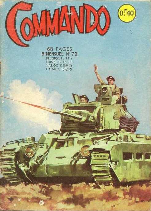 Scan de la Couverture Commando n 79